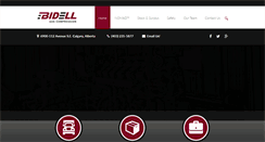 Desktop Screenshot of bidell.com