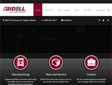 Tablet Screenshot of bidell.com